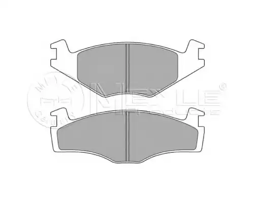 Тормозные колодки дисковые передняя ось MEYLE 025 208 8719