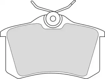 колодки дисковые торм. задн. VW DBP390541 DURON