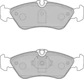 колодки дисковые MB DBP221876 DURON