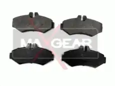 Тормозные колодки дисковые задняя ось MAXGEAR 19-0534