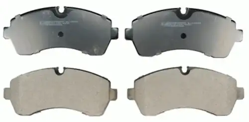 Тормозные колодки дисковые передняя ось DENCKERMANN B110933