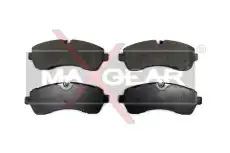 Тормозные колодки дисковые передняя ось MAXGEAR 19-0675