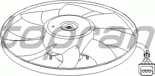 вентилятор VW 111 872 HANS PRIES