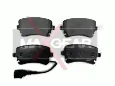 Тормозные колодки дисковые задняя ось MAXGEAR 19-0497