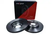 Тормозной диск MAXGEAR 19-0818 вентилируемый , передняя ось