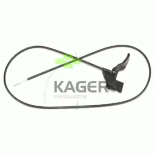 трос капота Opel 19-4109 KAGER