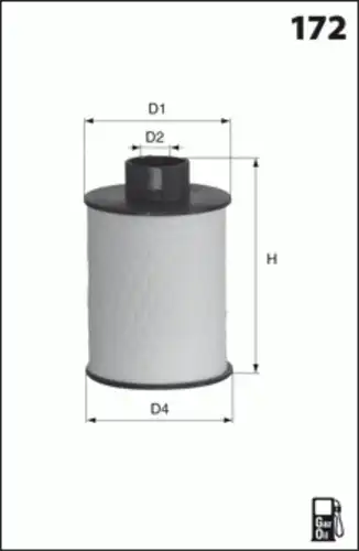 Топливный фильтр MECAFILTER G50