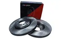Тормозной диск MAXGEAR 19-1009 вентилируемый , передняя ось