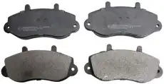 Тормозные колодки дисковые передняя ось DENCKERMANN B110654