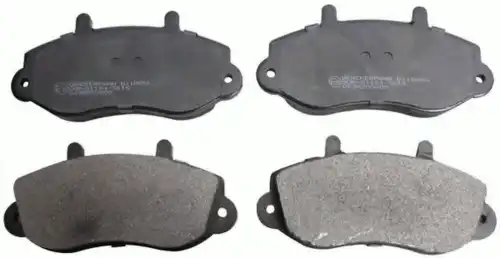 Тормозные колодки дисковые передняя ось DENCKERMANN B110654