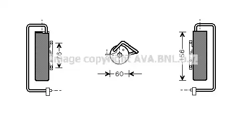 Осушитель кондиционера PRASCO OLD335