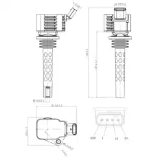 Катушка зажигания FEBEST 30640-004