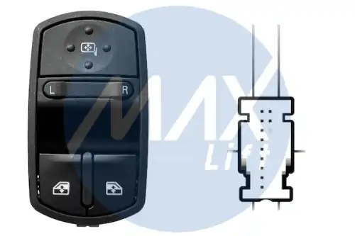 Выключатель, стеклолодъемник SOP102 MAX