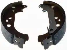Тормозные колодки барабанные задняя ось DENCKERMANN B120120