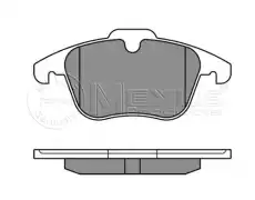 Тормозные колодки дисковые передняя ось MEYLE 025 241 2319