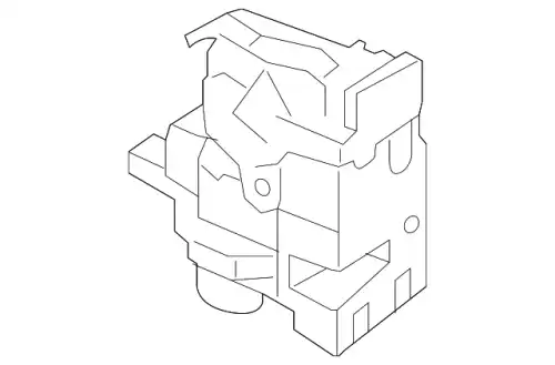 Замок двери 3B1837016A VAG