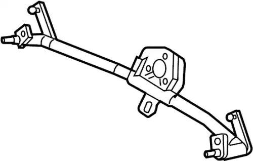трапеция стеклоочистителя VW 1J1955603 VAG