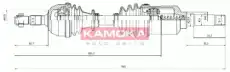 привод правый Peug CT1138906 KAMOKA