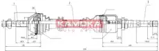 CT1138917A ПОЛУОСЬ KAMOKA РОССИЯ