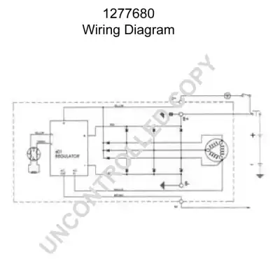 генератор \ 1277680 PRESTOLITE ELECTRI