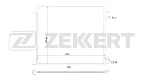 Конденсатор, кондиционер MK-3064 ZEKKERT