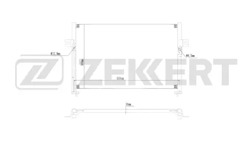 Конденсатор, кондиционер MK-3079 ZEKKERT