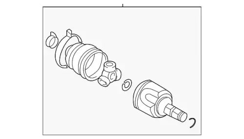 Шрус внутренний MR331245 MITSUBISHI