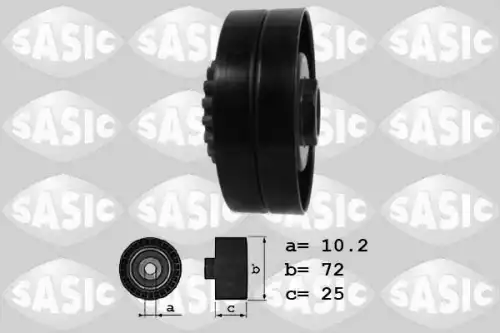 ролик натяжной Ren 1624042 SASIC