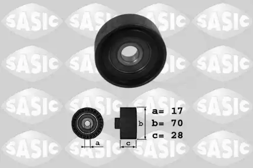 ролик обводной генератора AR 1626018 SASIC