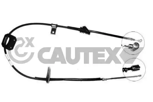 шланг тормозной задн. Ford 80235 CAUTEX