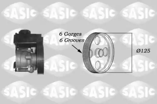 Насос гидроусилителя руля SASIC 7070006