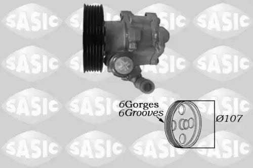 Насос гидроусилителя руля SASIC 7070040