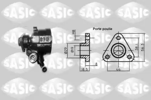 Насос гидроусилителя руля SASIC 7076005