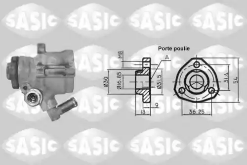 Насос гидроусилителя руля SASIC 7076008