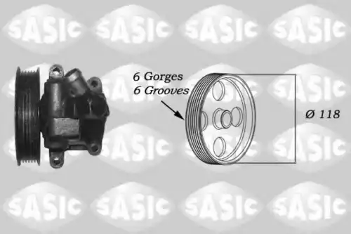 Насос гидроусилителя руля SASIC 7076018