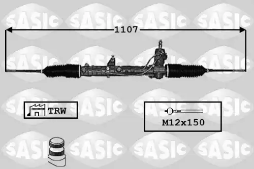 Рулевая рейка SASIC 7176049
