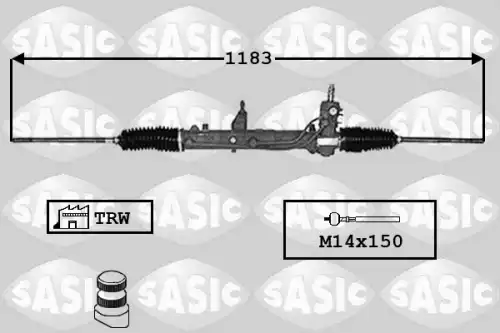 Рулевая рейка SASIC 7176050