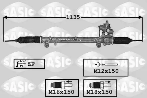 Рулевая рейка SASIC 7176055