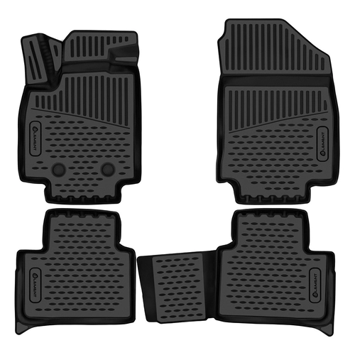 Коврики в салон ELEMENT ELEMENT3DA71210210K Haval H3 2024-н.в. 4 шт. черный