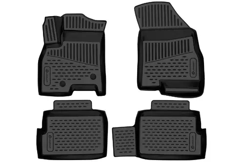 Коврики в салон AUTOFAMILY ELEMENT3DA71181210K Xcite X-Cross 7 2024-н.в. 4 шт. черный