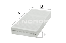 Салонный фильтр NORDFIL CN12702