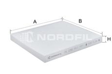 Салонный фильтр NORDFIL CN1292