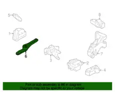 ОПОРА 1K0199855AF VAG