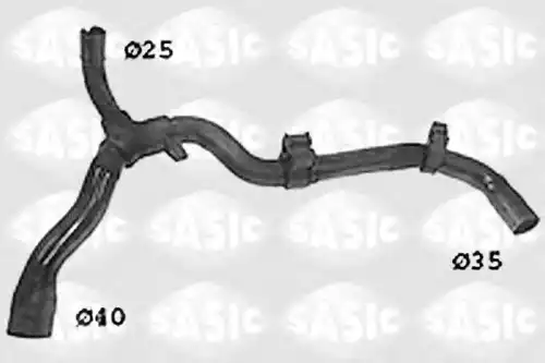 Шланг радиатора SWH0337 SASIC