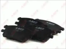 Тормозные колодки дисковые передняя ось ABE C12114ABE