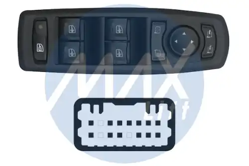 Выключатель, стеклолодъемник SRN118 MAX