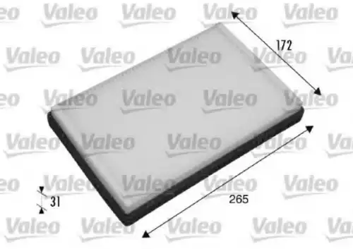 Салонный фильтр VALEO 698770