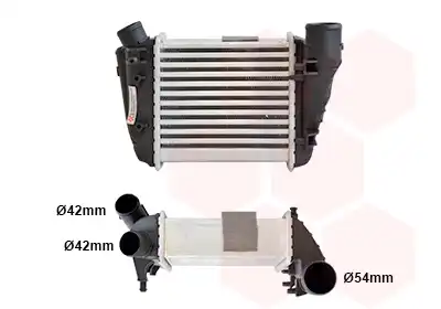 Интеркулер VAN WEZEL 03004188