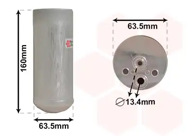 Осушитель кондиционера VAN WEZEL 0600D063