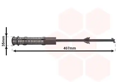 Осушитель кондиционера VAN WEZEL 0600D270